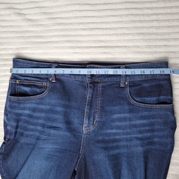 Maurices EverFlex‎ High-Rise Curvy Jeans 18W Reg Dark Wash Skinny Stretch - Picture 3 of 10